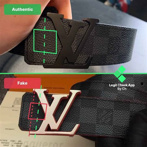 louis vuitton initials belts real vs fake|Louis Vuitton belt authenticity check.